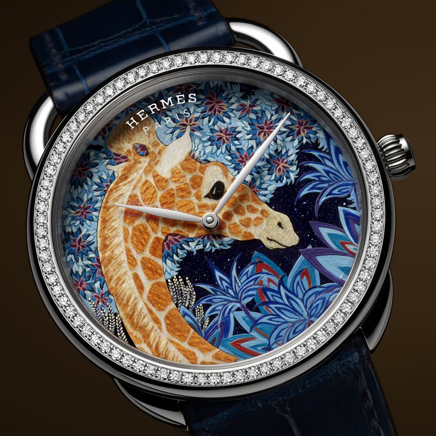 HERMES ゴールド ARCEAU 電池式 Hermes Arceau Ladies Watch - 18K