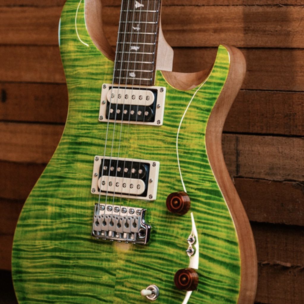 PRS Debuts New SE Custom 24-08 in Eriza Verde | GuitarPlayer