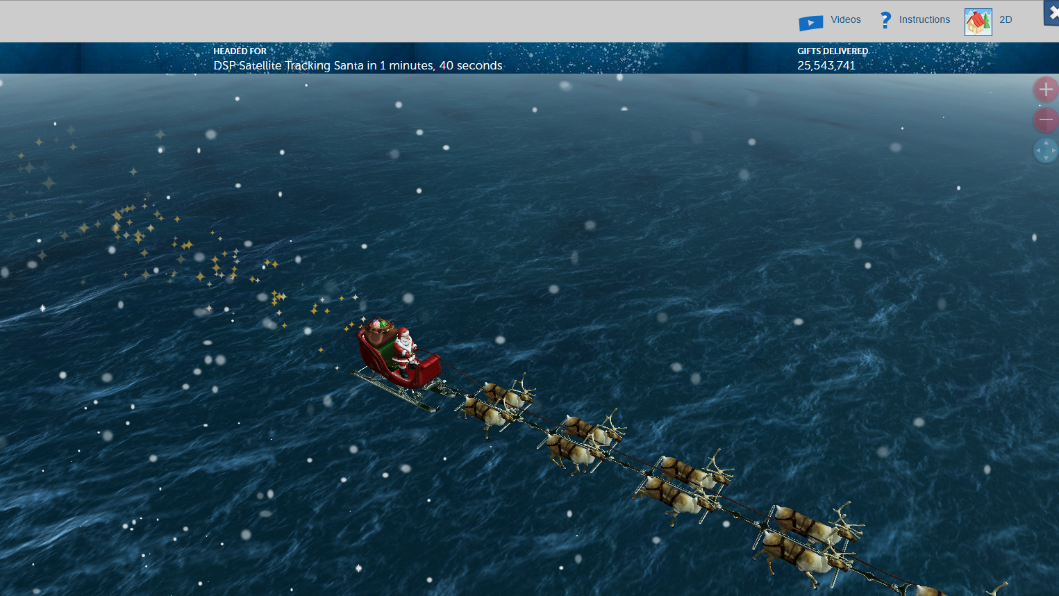 NORAD Santa tracker