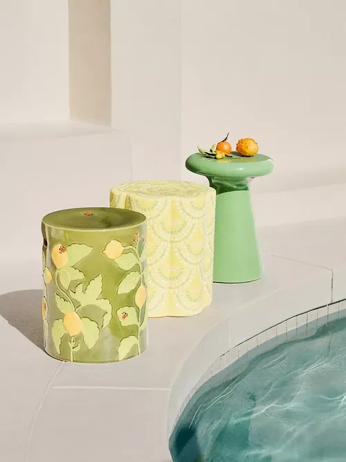 Frutta Ceramic Stool