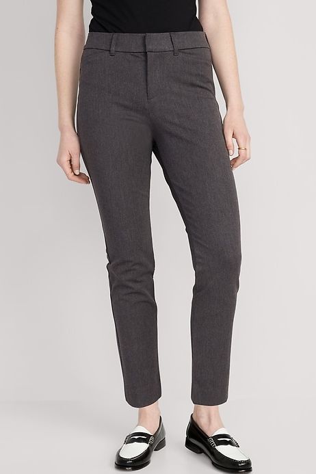 High-Waisted Pixie Skinny Ankle Pants