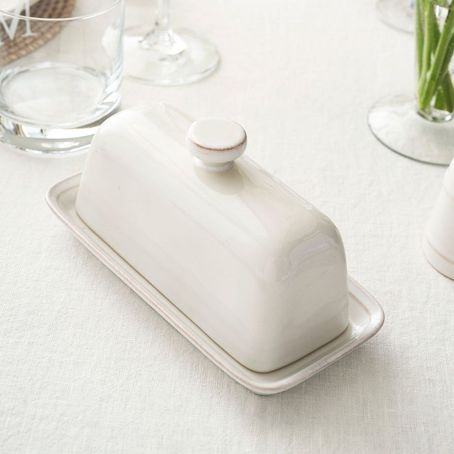 Pottery Barn, Cambria Stoneware Butter Dish
