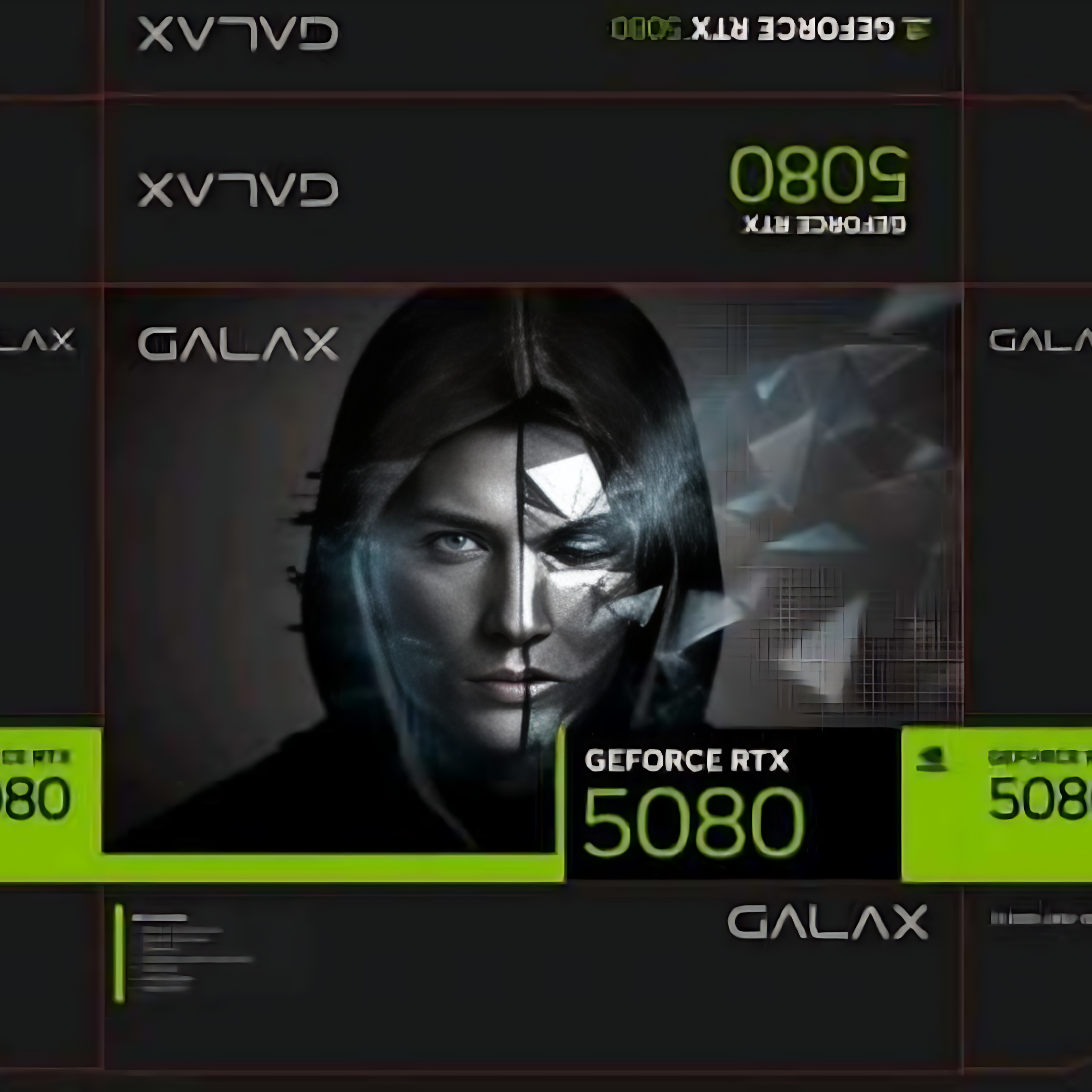 Alleged GALAX GeForce RTX 5080 box art surfaces online preceding