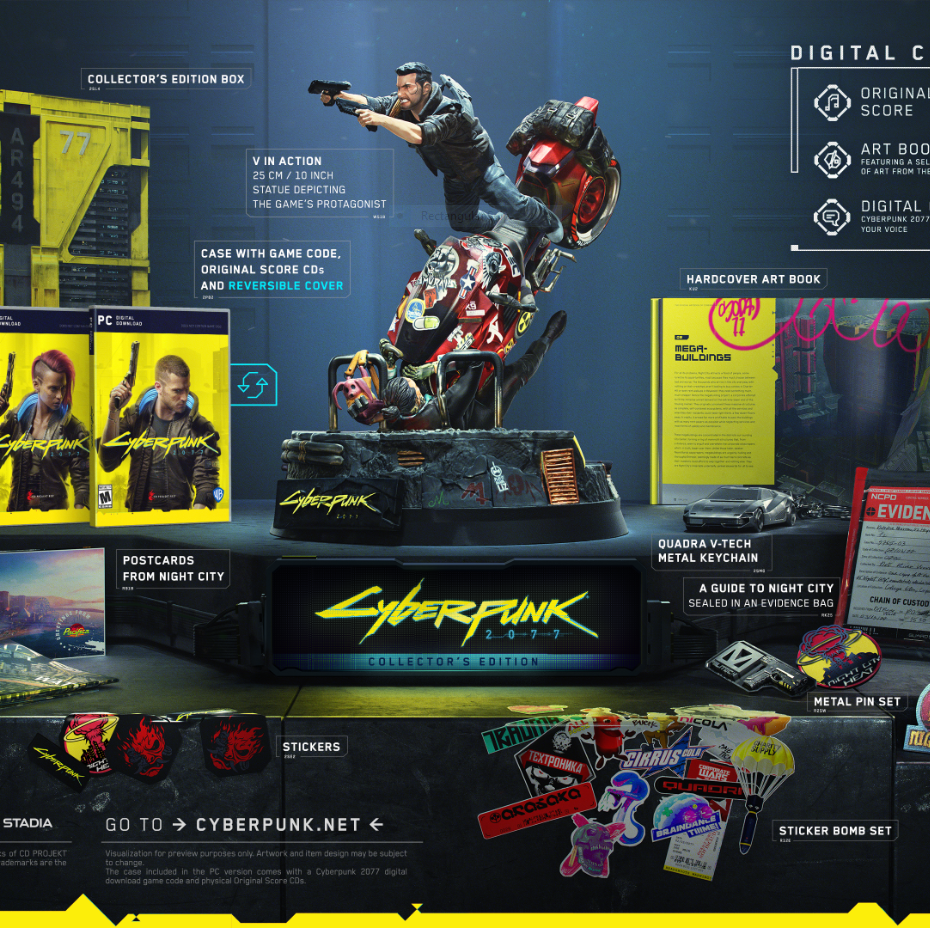 Win the Cyberpunk 2077 Collector's Edition over on the PC Gamer Win the Cyberpunk 2077 Collector's Edition over on the PC Gamer