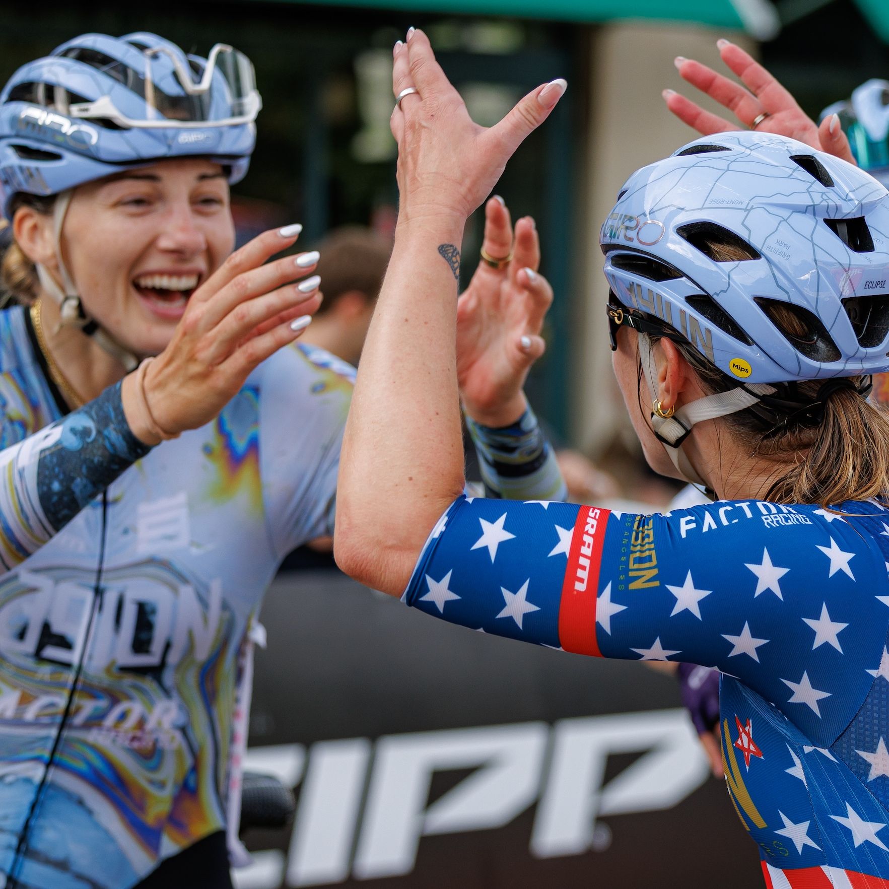 RALEIGH CRNCARTON-N ヒルクライム(校門前坂道SPEC)使用 Kendall Ryan and Laurel Rathbun launch new US-based women's road