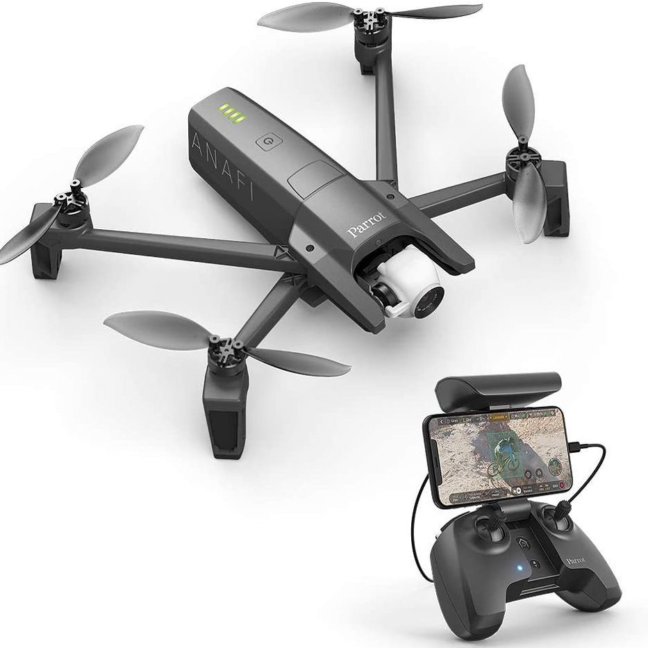 【値下げ　70000円→65000円　特典付き　国内正規品】Parrot ANAFI ドローン パロット、4K/HDRでローアングルも撮れる折り畳みドローン「ANAFI