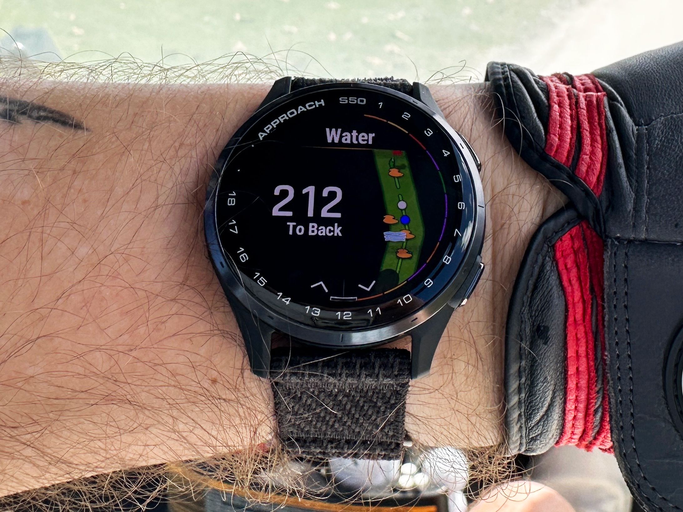 I played a golf round with the Garmin Approach S50 smartwatch, and