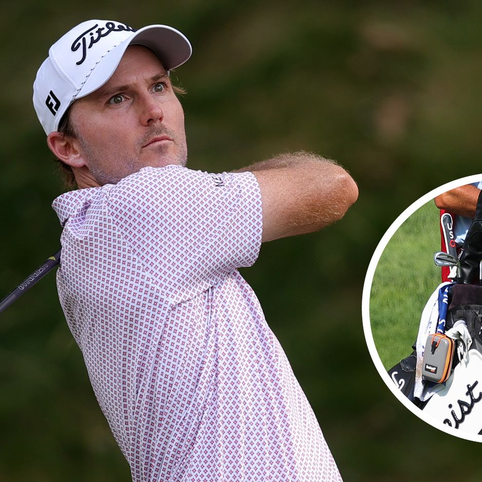 美品　PAPAS パパス　ナイロンベスト　ワッペン ネイビー　GOLF ゴルフ ナイロンキャンバス スタンド式キャディバッグ（MENゴルフ・MEN雑貨