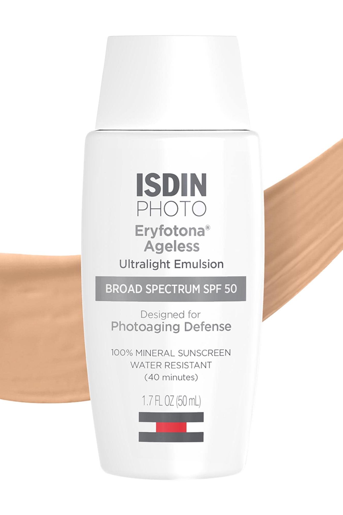 Eryfotona Ageless Ultralight Tinted Mineral Sunscreen Spf 50