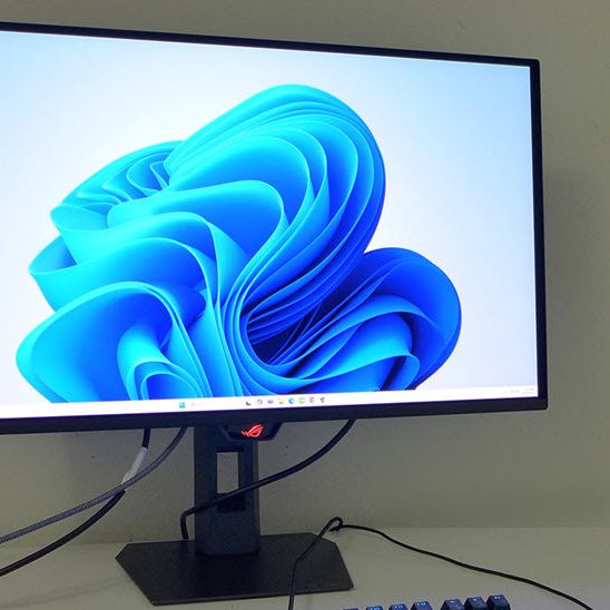 Response, Input Lag, Viewing Angles and Uniformity - Asus ROG
