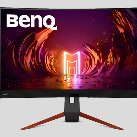 BenQ MOBIUZ EX2710R 湾曲ゲーミングモニター27インチWQHD ex2710r-left45-3