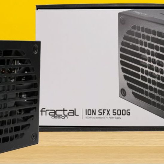 電源ユニット Fractal Design ION SFX 500G Ion SFX-L 500W Gold — Fractal Design — Power Supplies