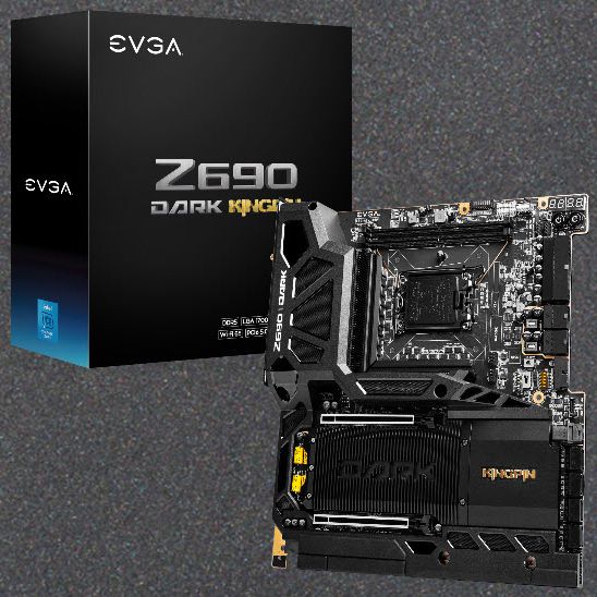 EVGA Z690 DARK KINGPIN 付属品完備 動作品 現状販売 EVGA Z690 DARK KINGPIN Motherboard Review