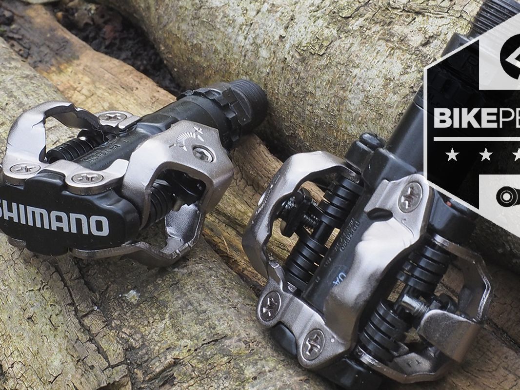 Shimano PD-M520 Mountain SPD Pedals (White) - Performance