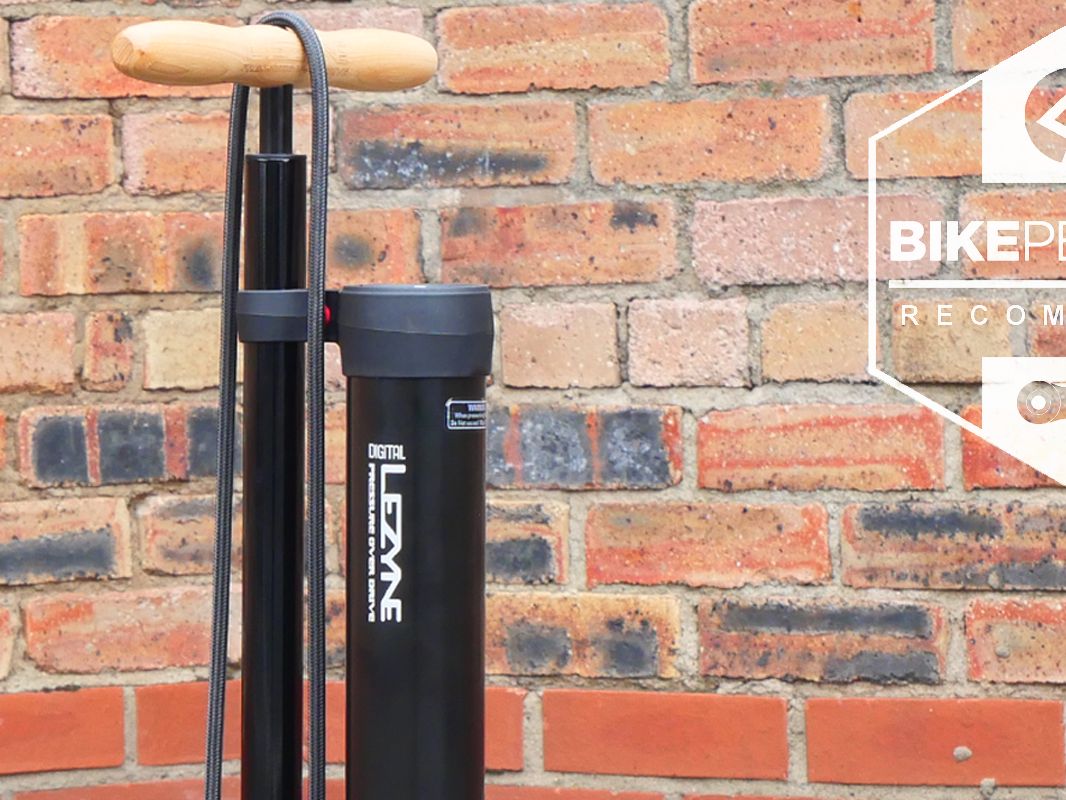 Lezyne Digital Pressure Overdrive floor pump review | Bike Perfect