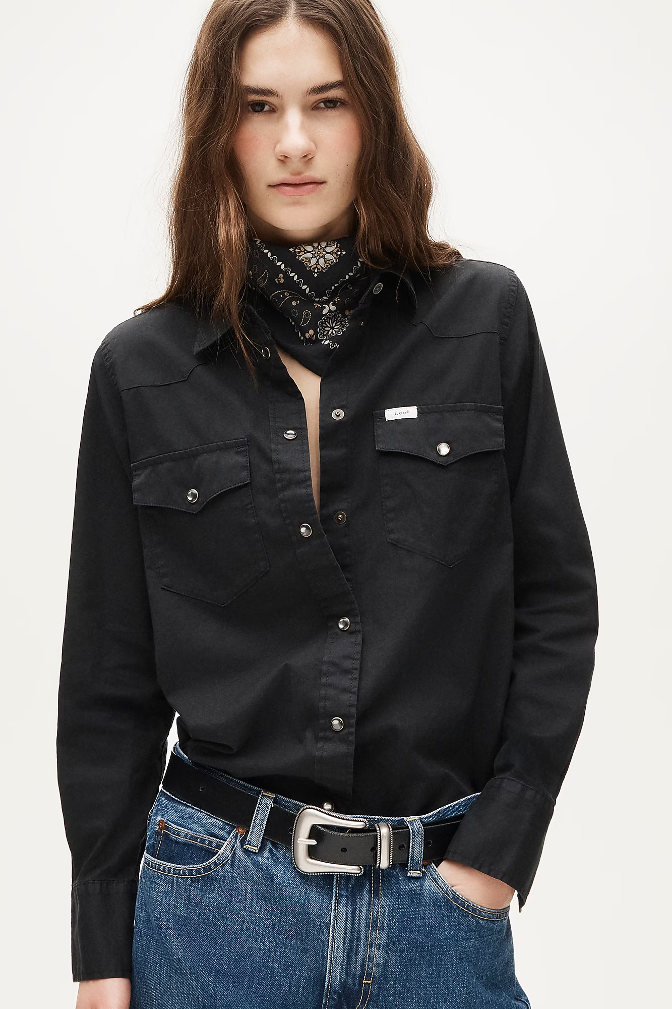 J.Crew, Women's Lee&amp;reg; X J.crew Jules Garment-Dyed Western Shirt