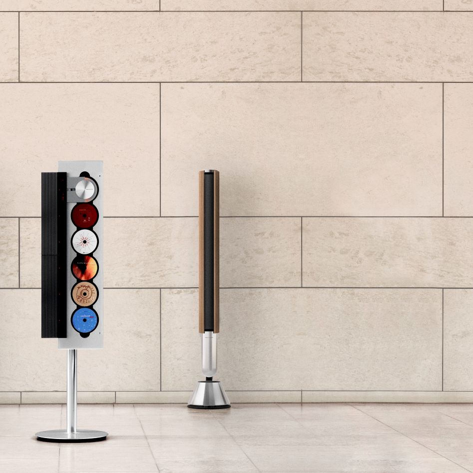 New meets old: Bang & Olufsen kit can now be connected with the