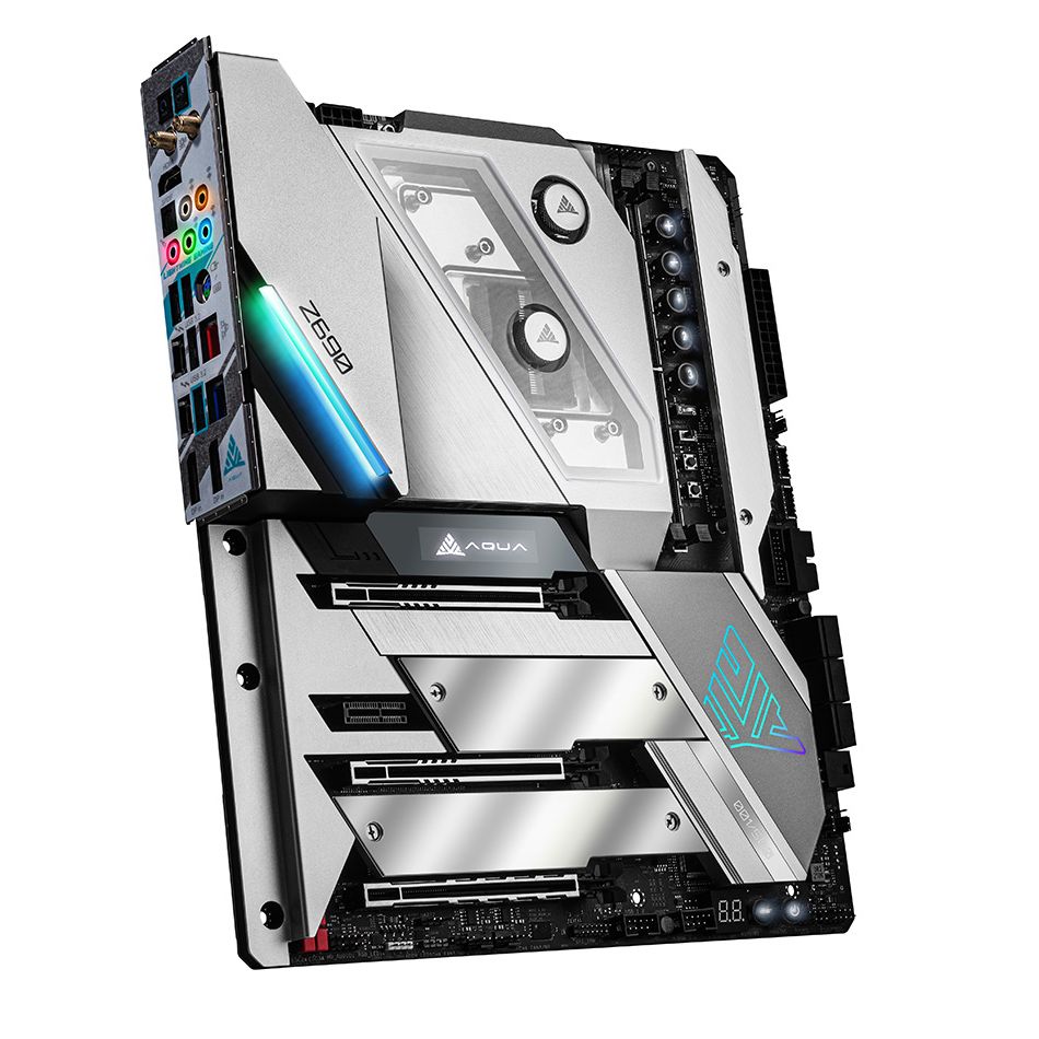 ASRock　z690 AQUA＋Core i913900k優良個体　2点セット ASRock Z690 Aqua Launching With Eye-Watering $1,399 Price Tag