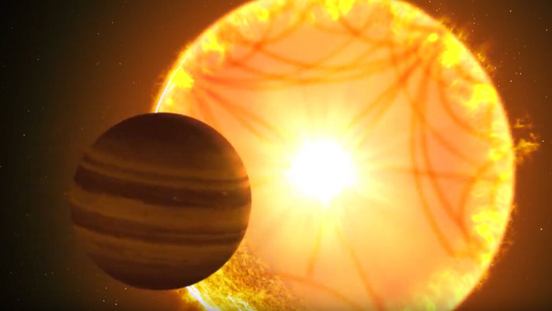 Starquakes Rock Alien Sun, Revealing Details of a 'Hot Saturn