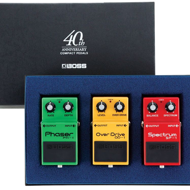 New and Cool: Boss Compact Pedal 40th Anniversary Box Set | Guitar