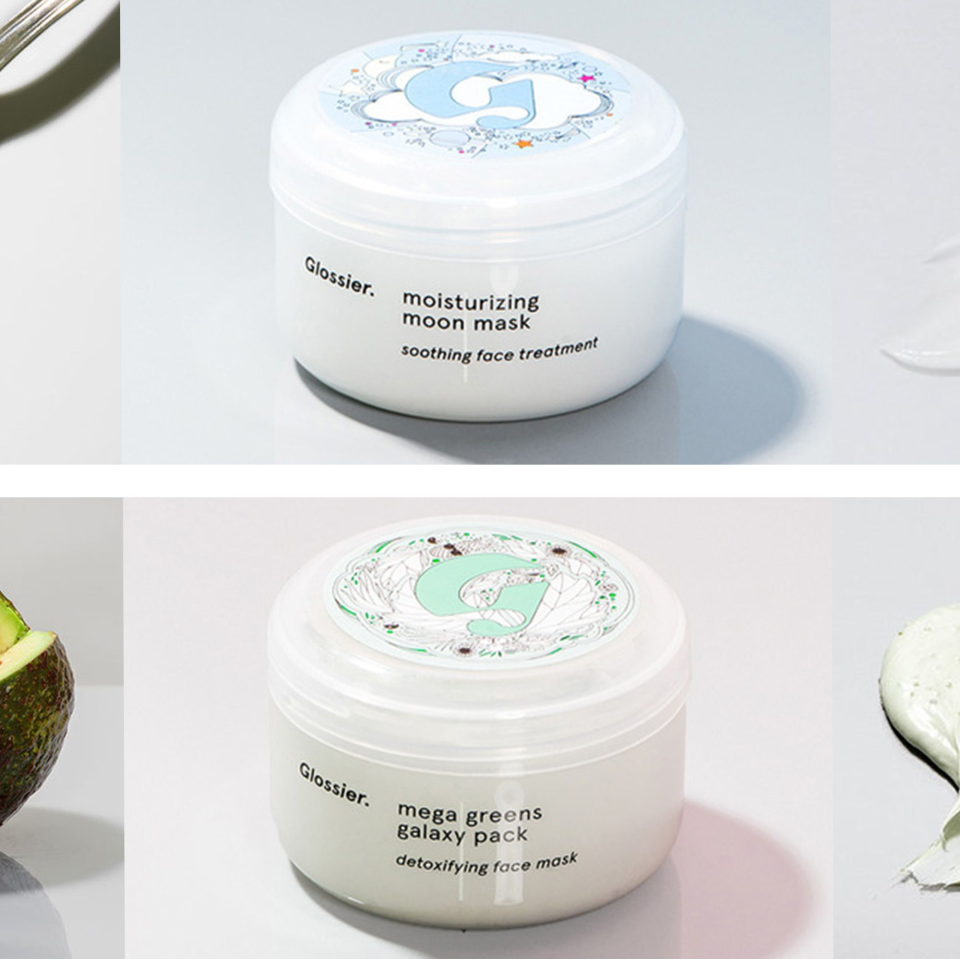 Glossier Mask Review - Glossier Mega Green Galaxy Pack and