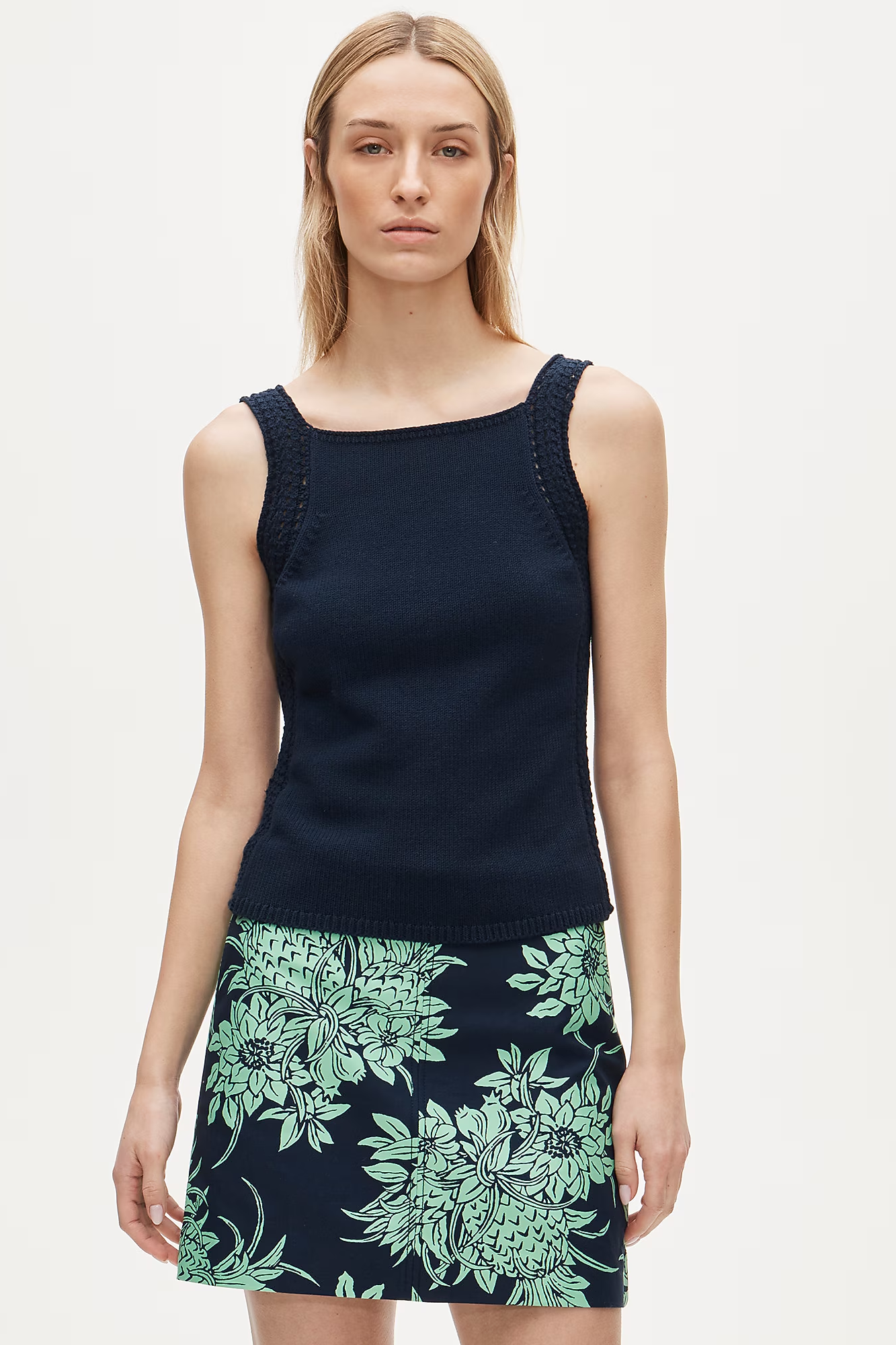 J.Crew, Crochet Sweater-Tank