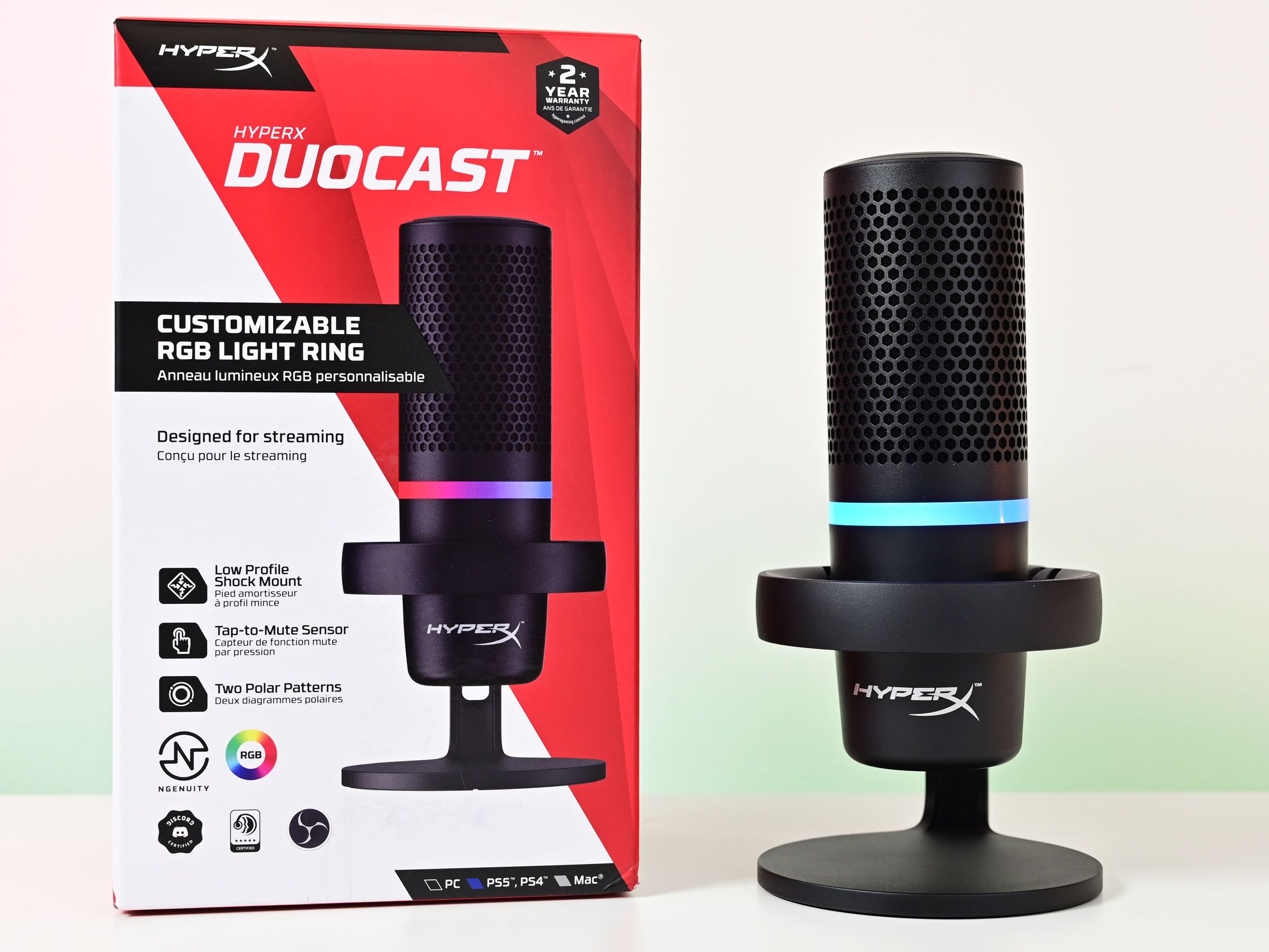 HyperX unveils DuoCast microphone and new colors for QuadCast S