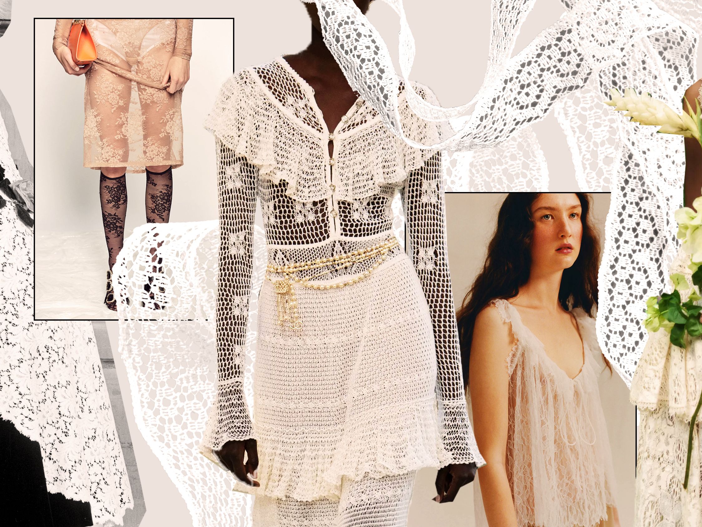 Trust Me—the Lace Trend Is the Sweet-Yet-Sultry Look of Summer
