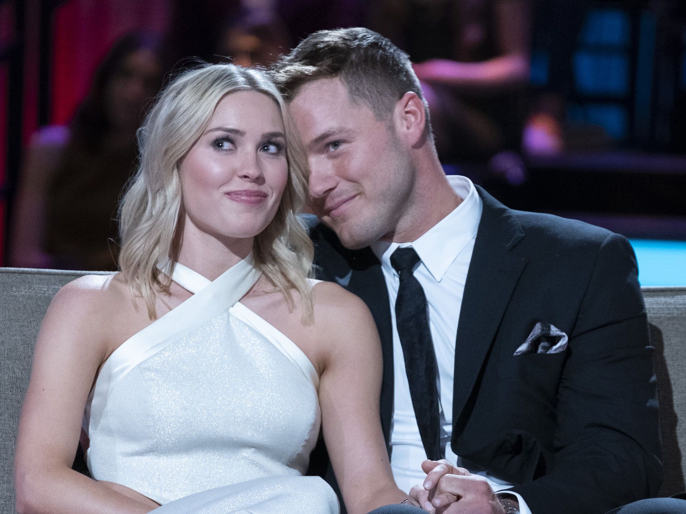 cassie randolph silver dress Cassie Randolph and Brighton Reinhardt's Intimate Wedding