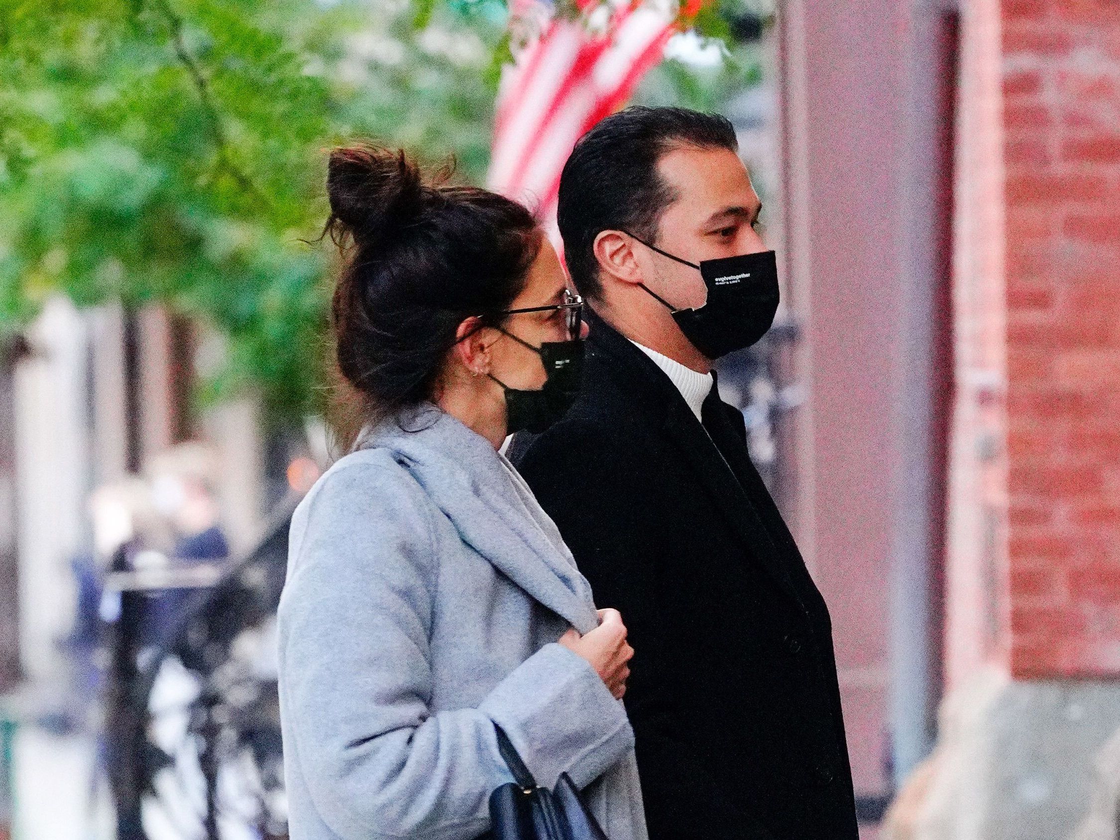 katie holmes new balance