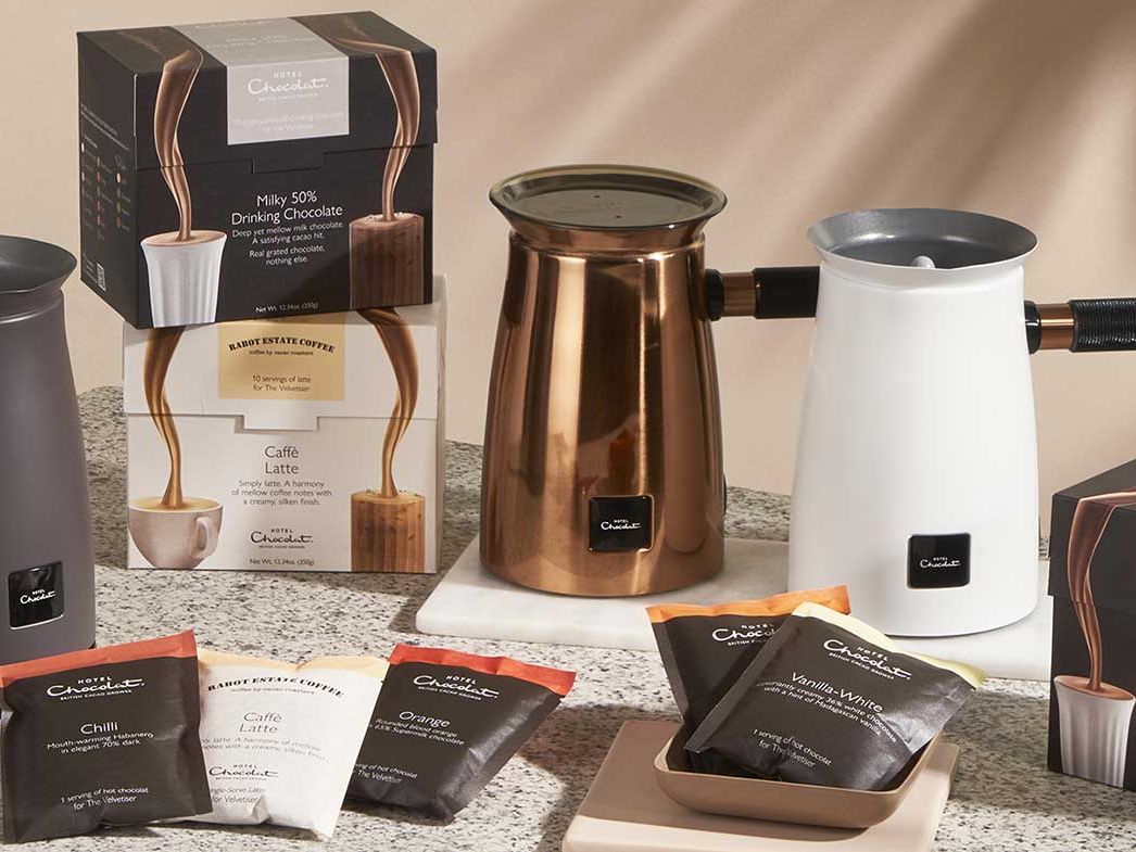 Hotel Chocolat Velvetiser 限定版 The Velvetiser - Charcoal | Hotel Chocolat USA