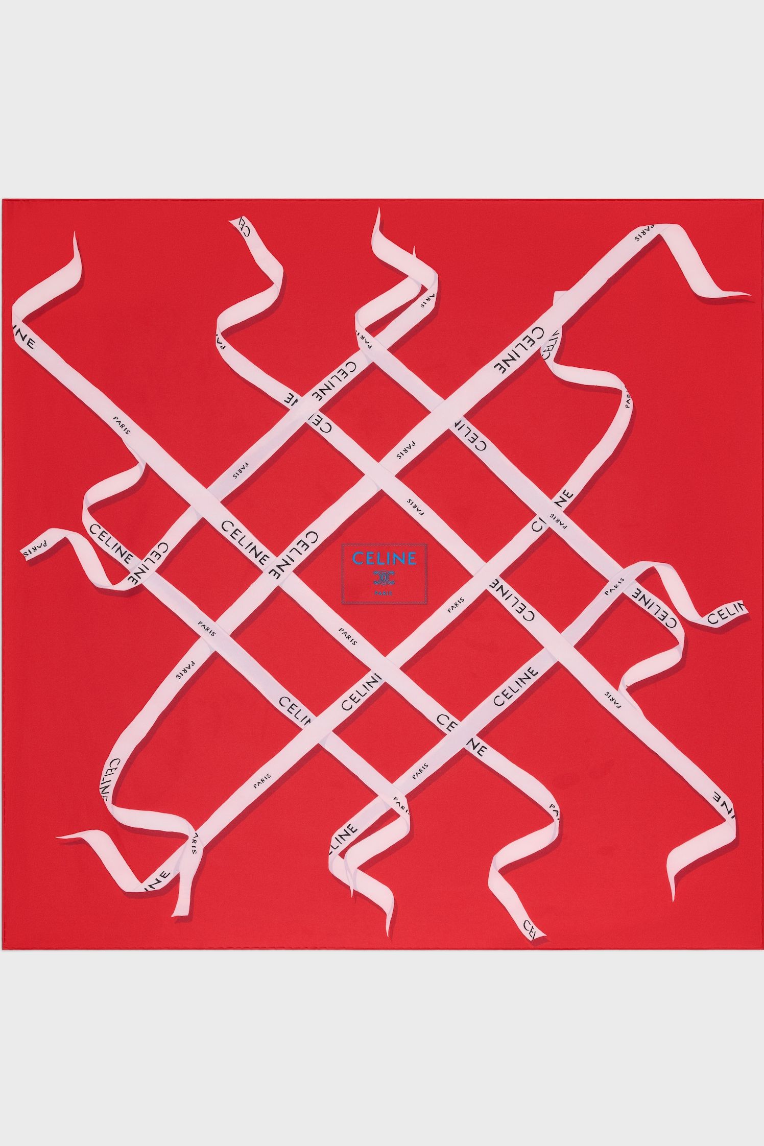 Square in Silk Twill