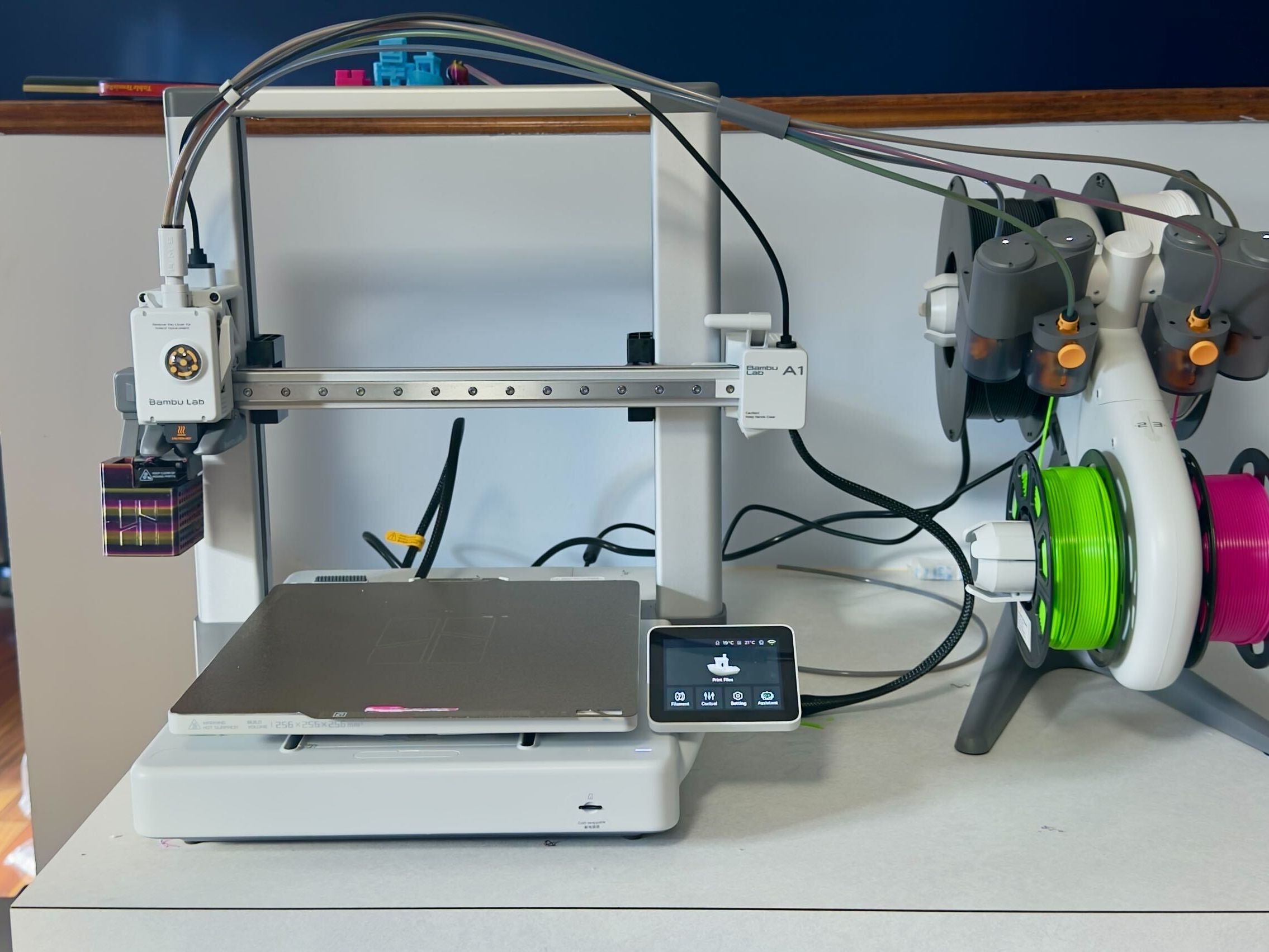 I'm addicted to 3D printing with my Bambu Lab A1 Combo, and it's