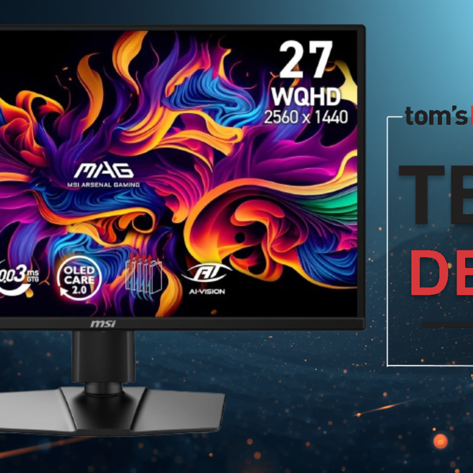 Save a huge $100 on this vivid 27-inch MSI OLED monitor with fast