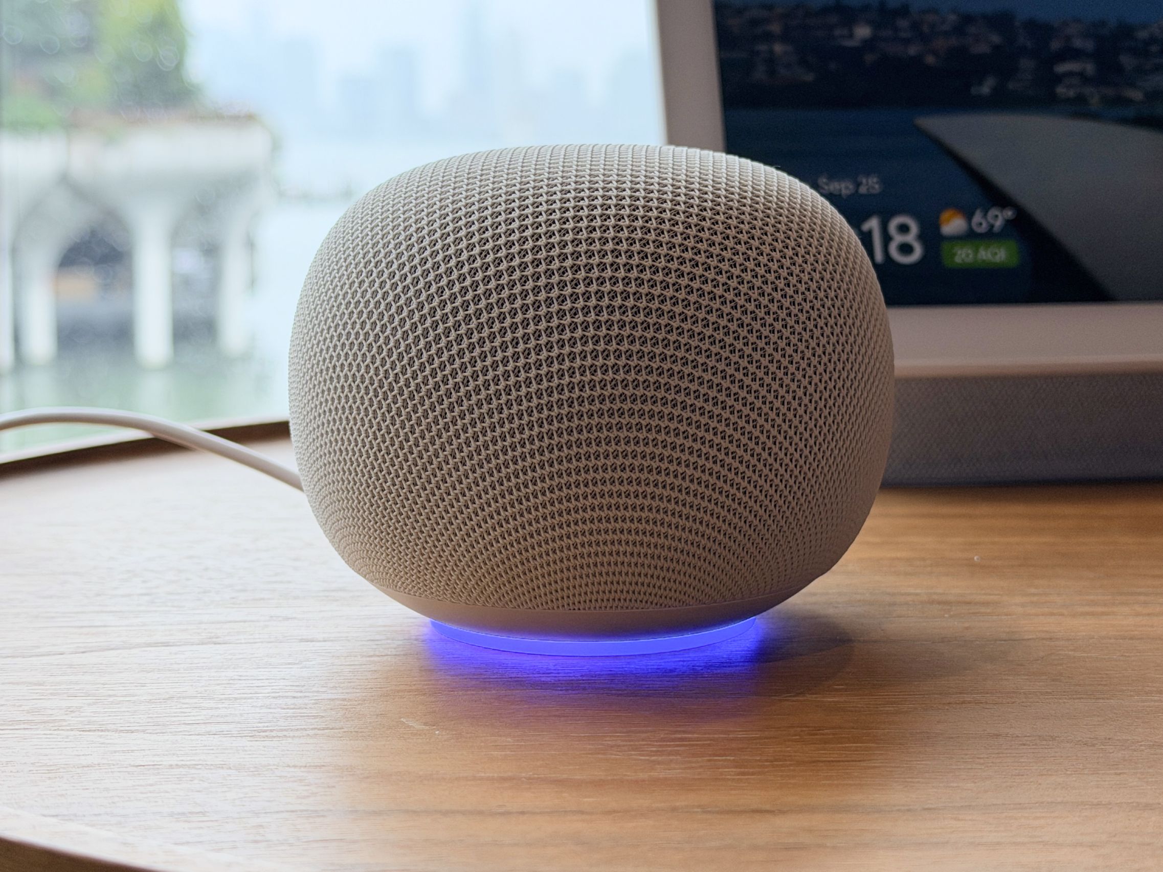 The Google Home Speaker brings Gemini into a compact design with