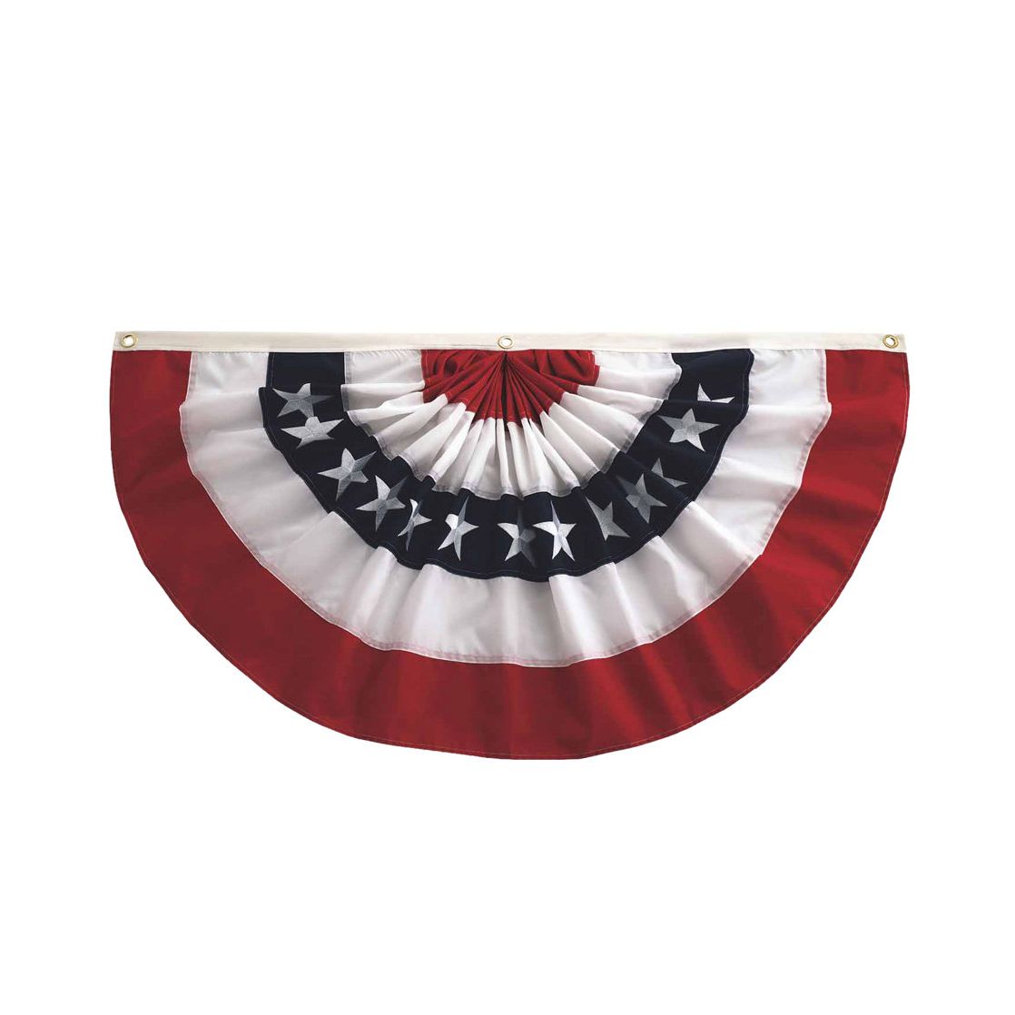 In the Breeze Pleated Fan Patriotic Bunting &amp;amp; Reviews | Wayfair