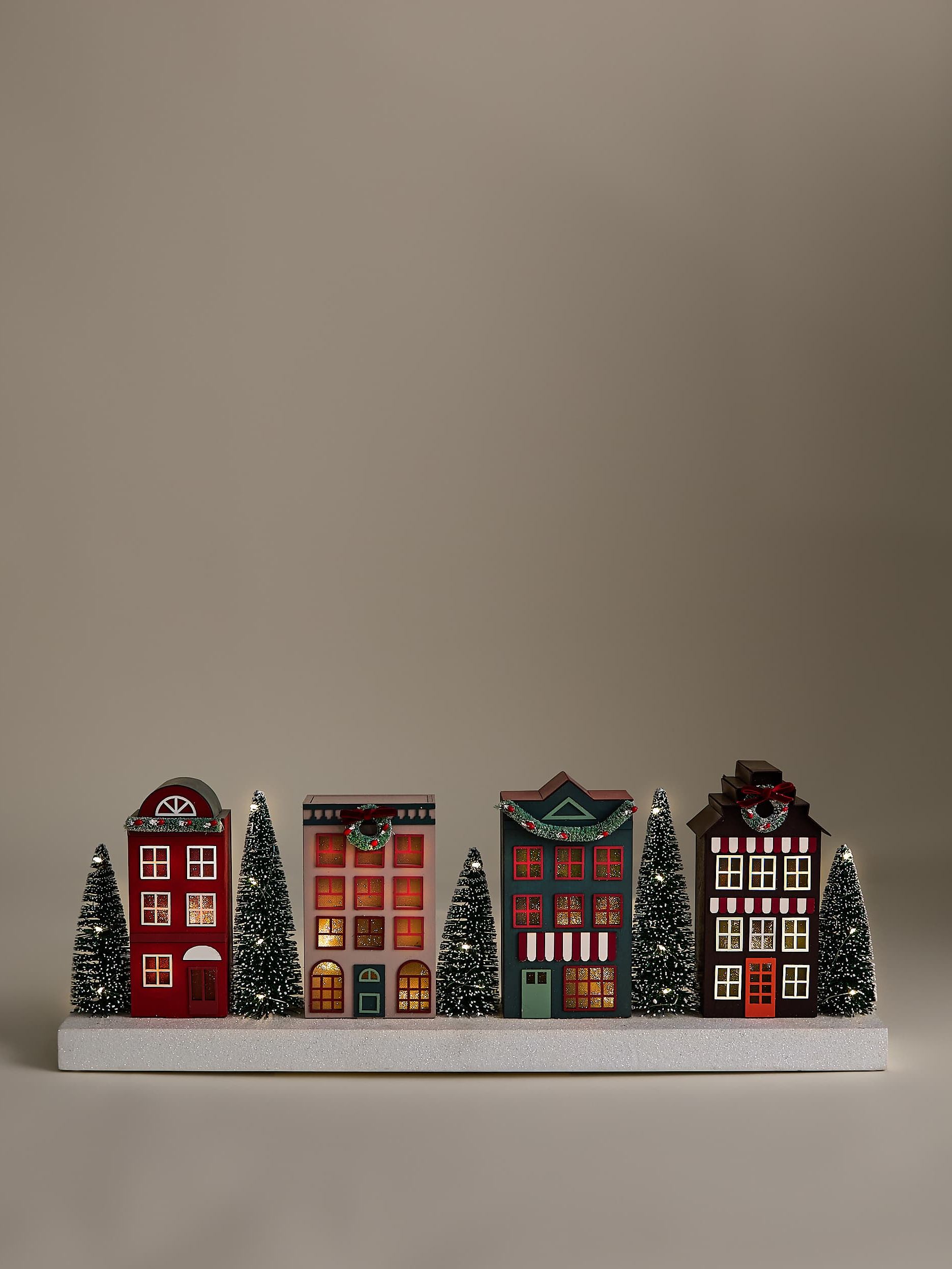 Light Up House Scenescape Room Decoration