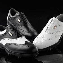 Foot Joy 97720 Men\'s 8.5 Black and White‎ Golf Shoes Excellent Condition No Box FootJoy Men main image 2