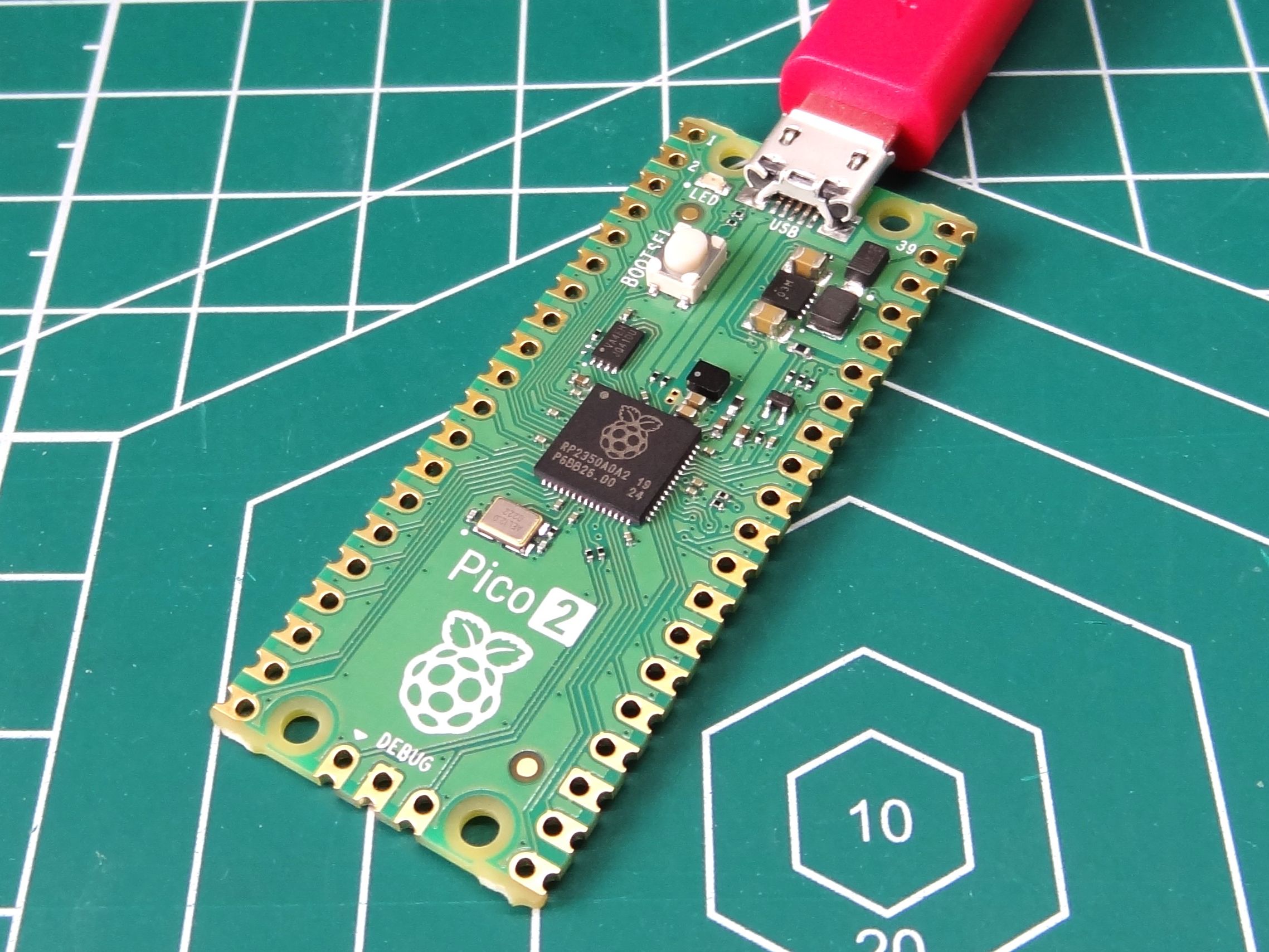 Pre-Soldered Header Raspberry Pi Pico MicrocontrollerDevelopment Board Based On Raspberry Pi RP2040 Chip,Dual-Core ARM Cortex M0