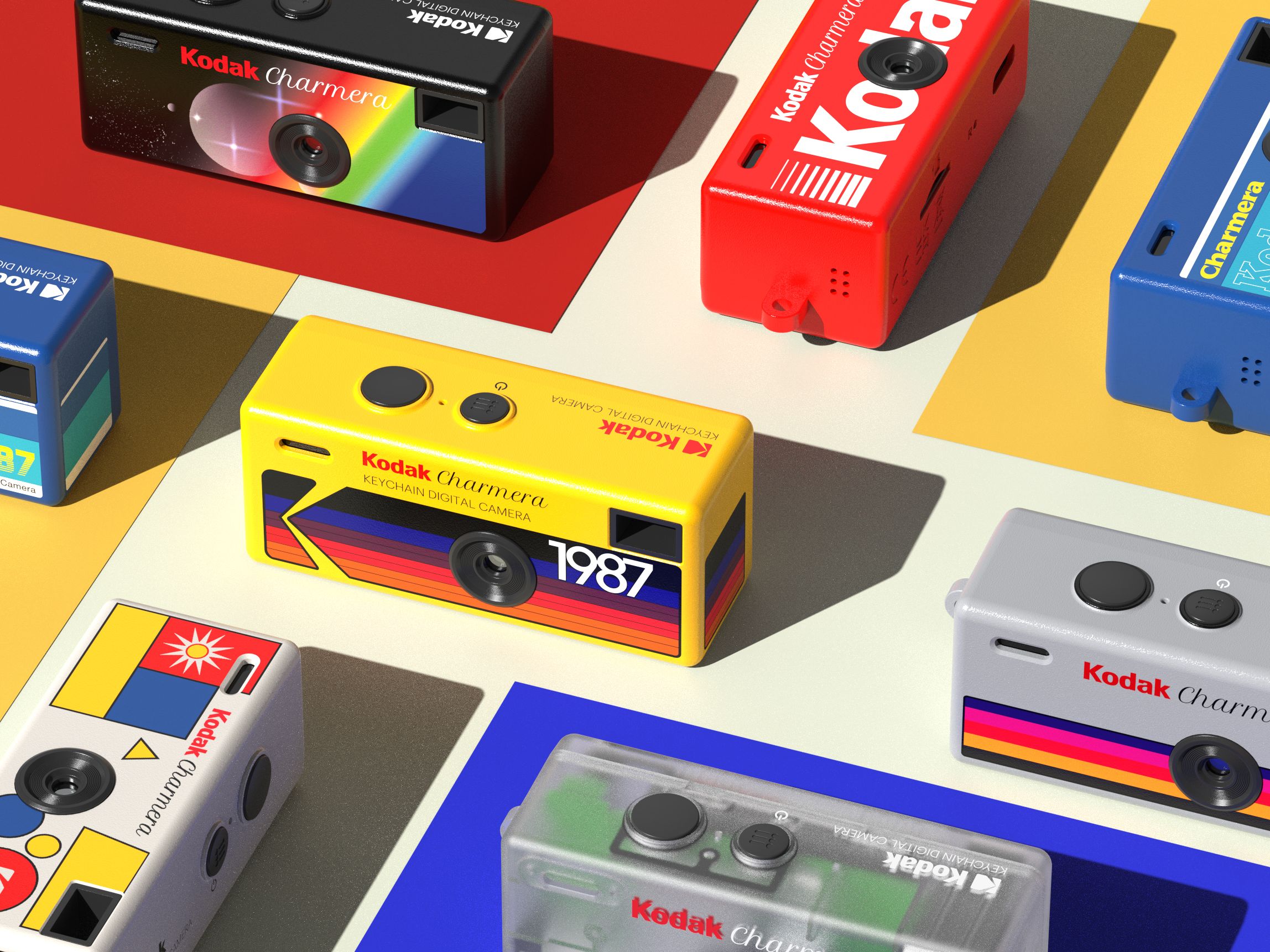 【入手困難品】Kodak Charmera シークレット（スケルトン） Kodak's trending Charmera keyring camera is a great gift idea – I