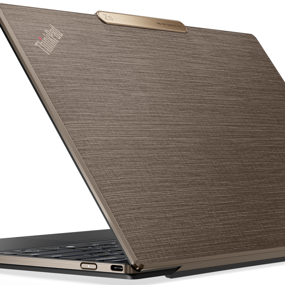 Lenovo's new ThinkPad Z13 features a woven Flax cover made from