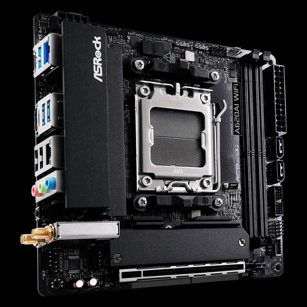 ASRock tailors budget-friendly AMD A620 mini-ITX motherboard to