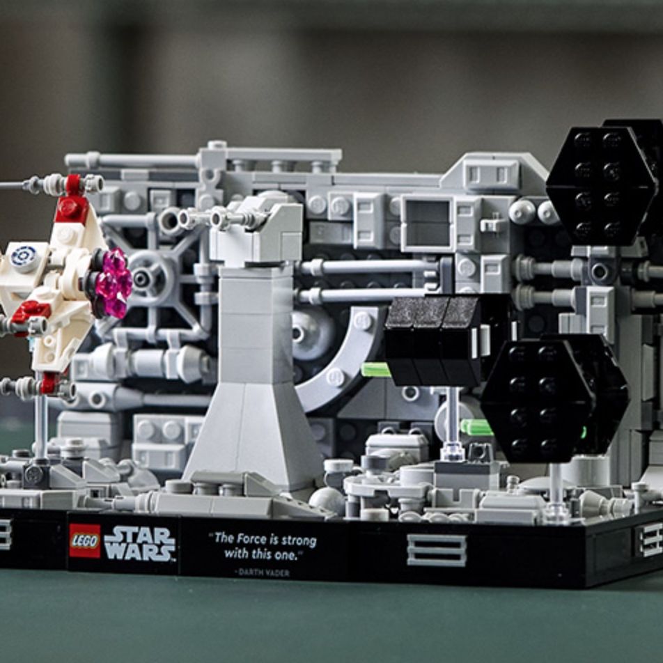Lego Star Wars Death Star Trench Run Diorama is $60 on Prime