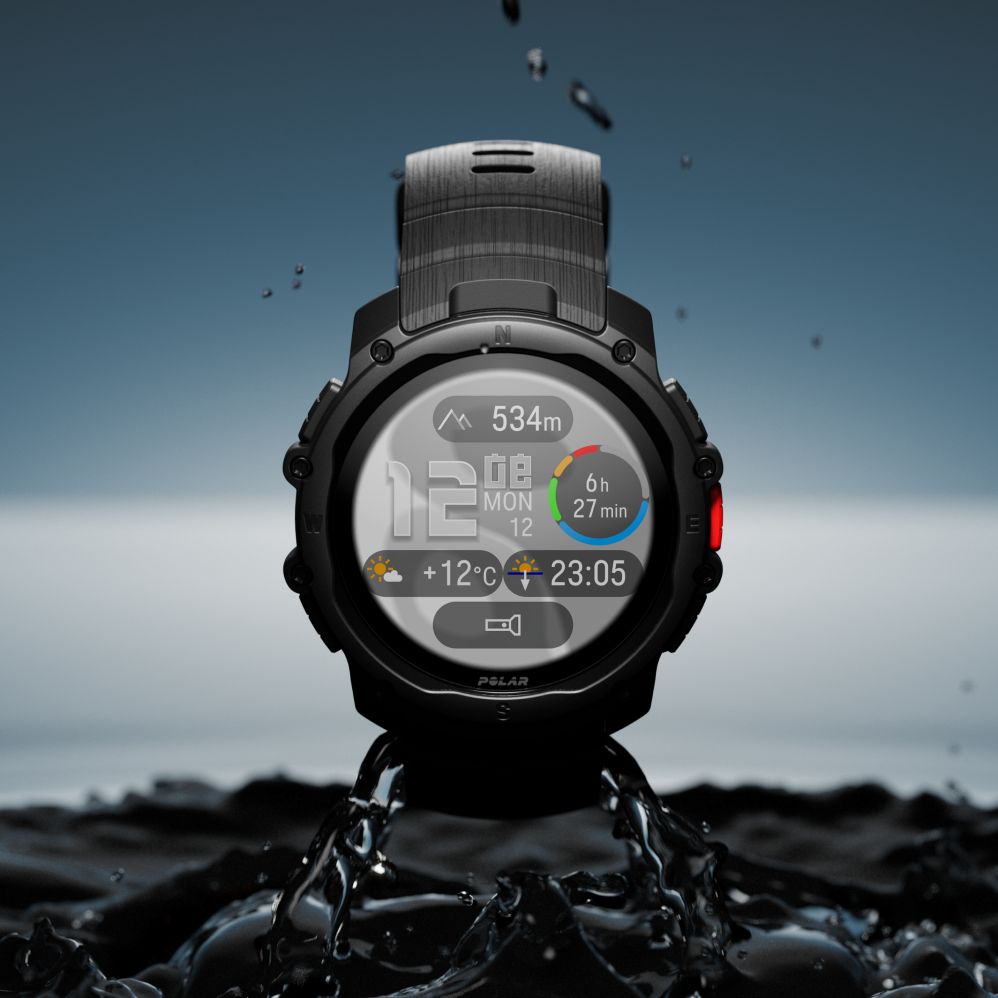 Watch out, Garmin — this new Polar watch has a built-in flashlight