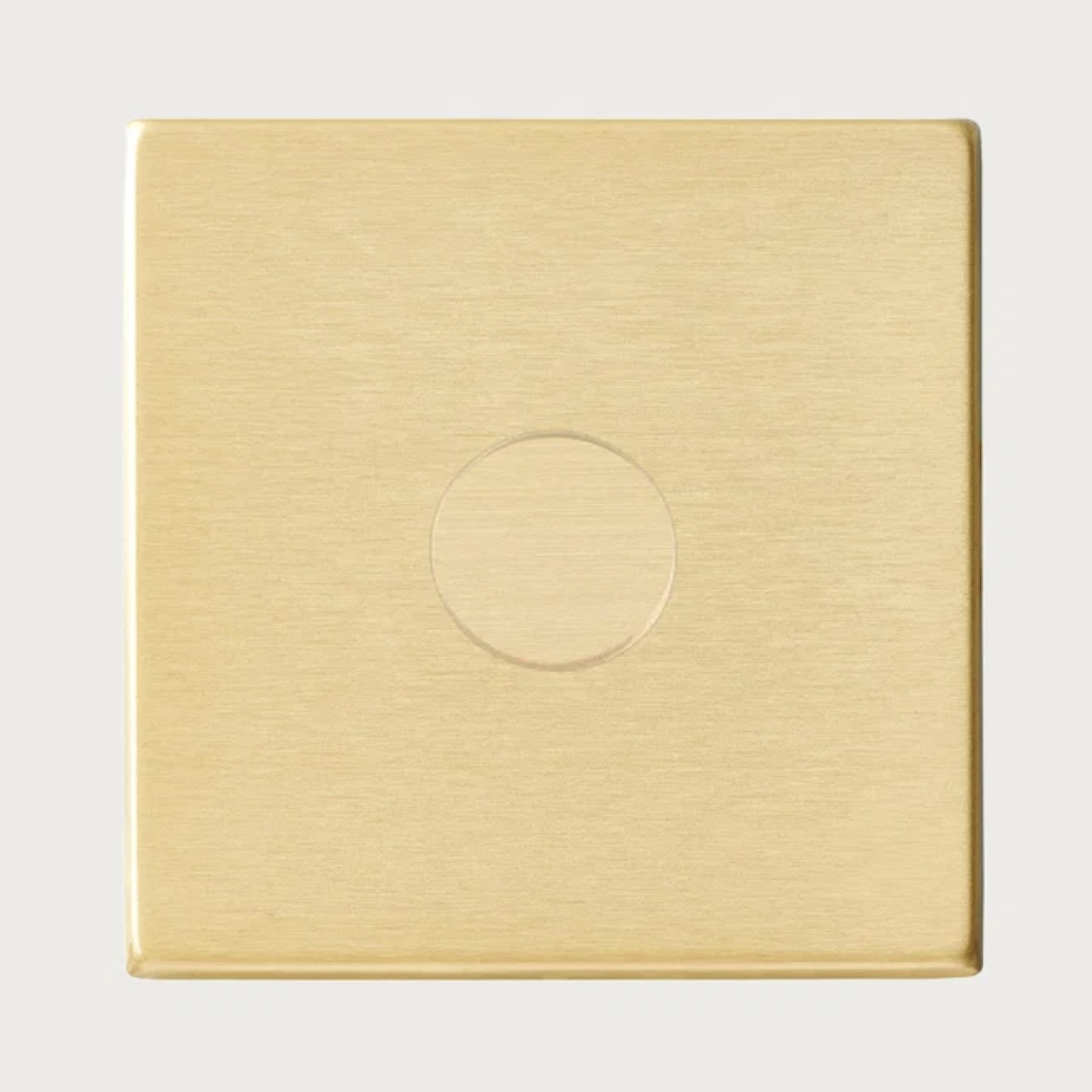 brass LED dimmer switch