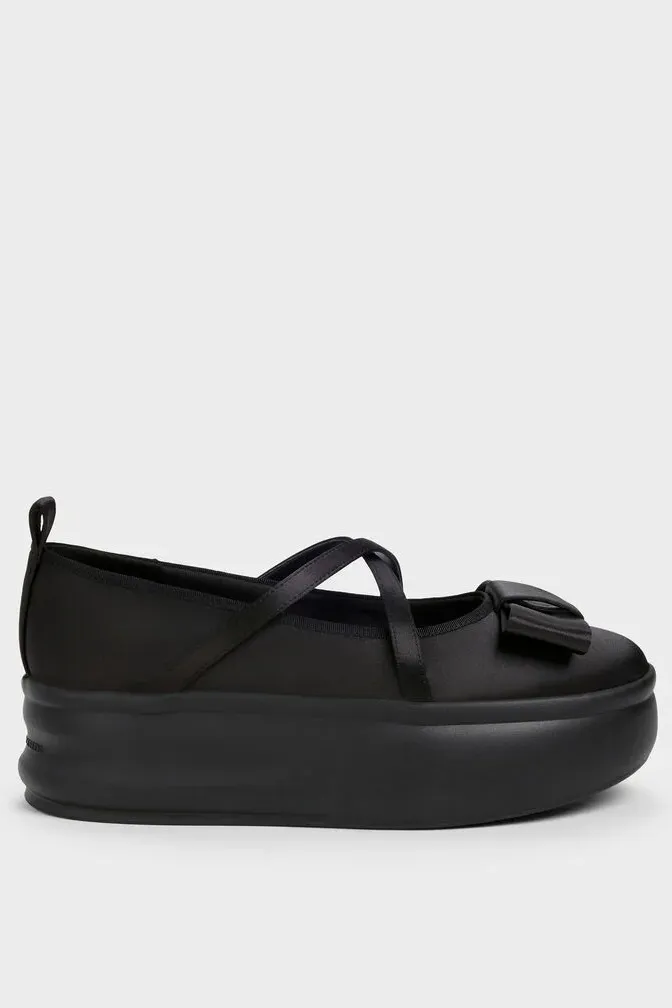 Charles &amp;amp; Keith, Brantley Bow Platform Mary Janes