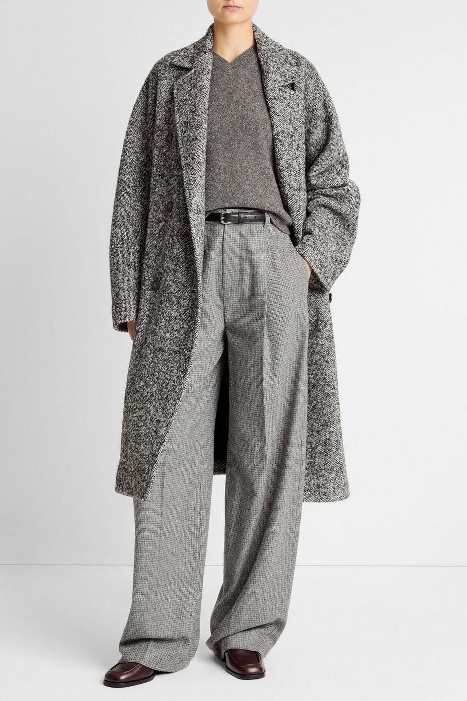 Italian Wool-Blend Overcoat