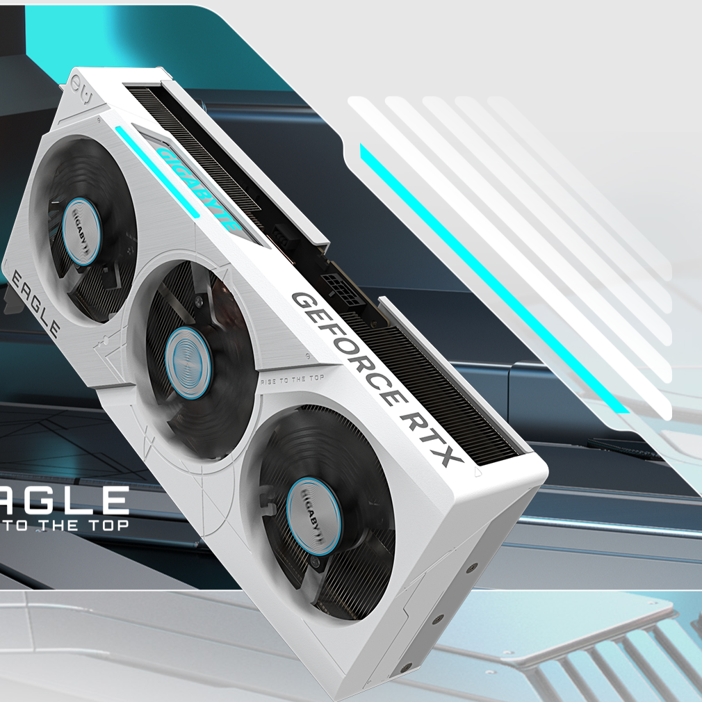 Gigabyte launches new white RTX 40 series GPUs — Eagle Ice series