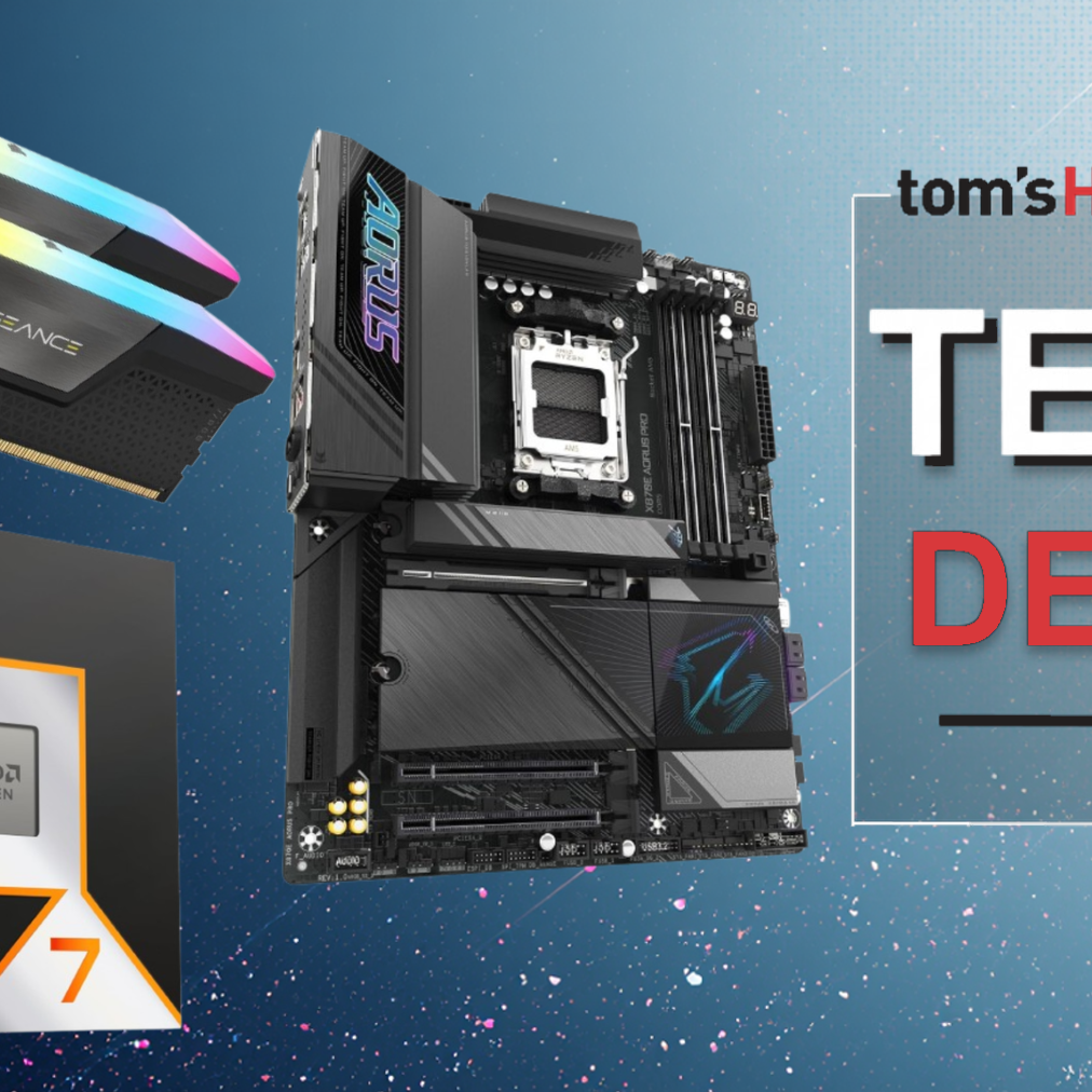 Snag 32GB of DDR5 memory, Ryzen 7 9800X3D, and Gigabyte X870E