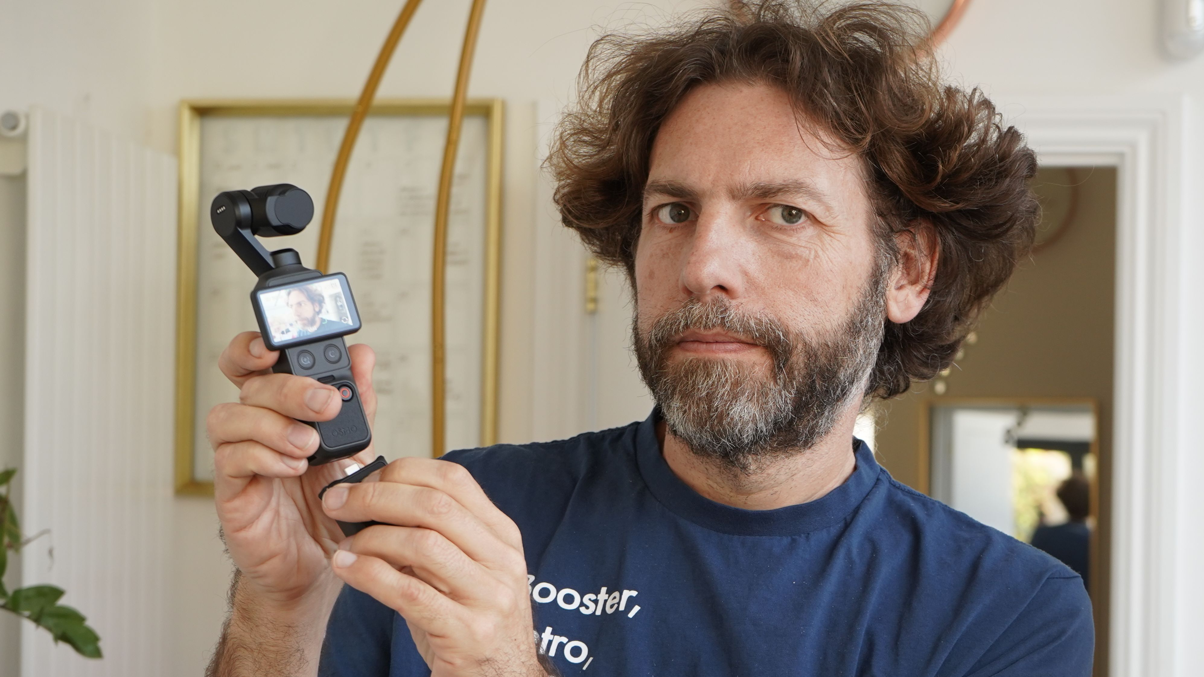 DJI Osmo Pocket 4 adding grip